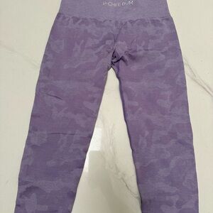 Purple Relaxed Fit Leggings
